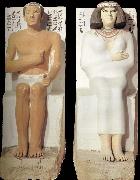 unknow artist Rahotep and Nofret from Meidoem oil painting picture wholesale